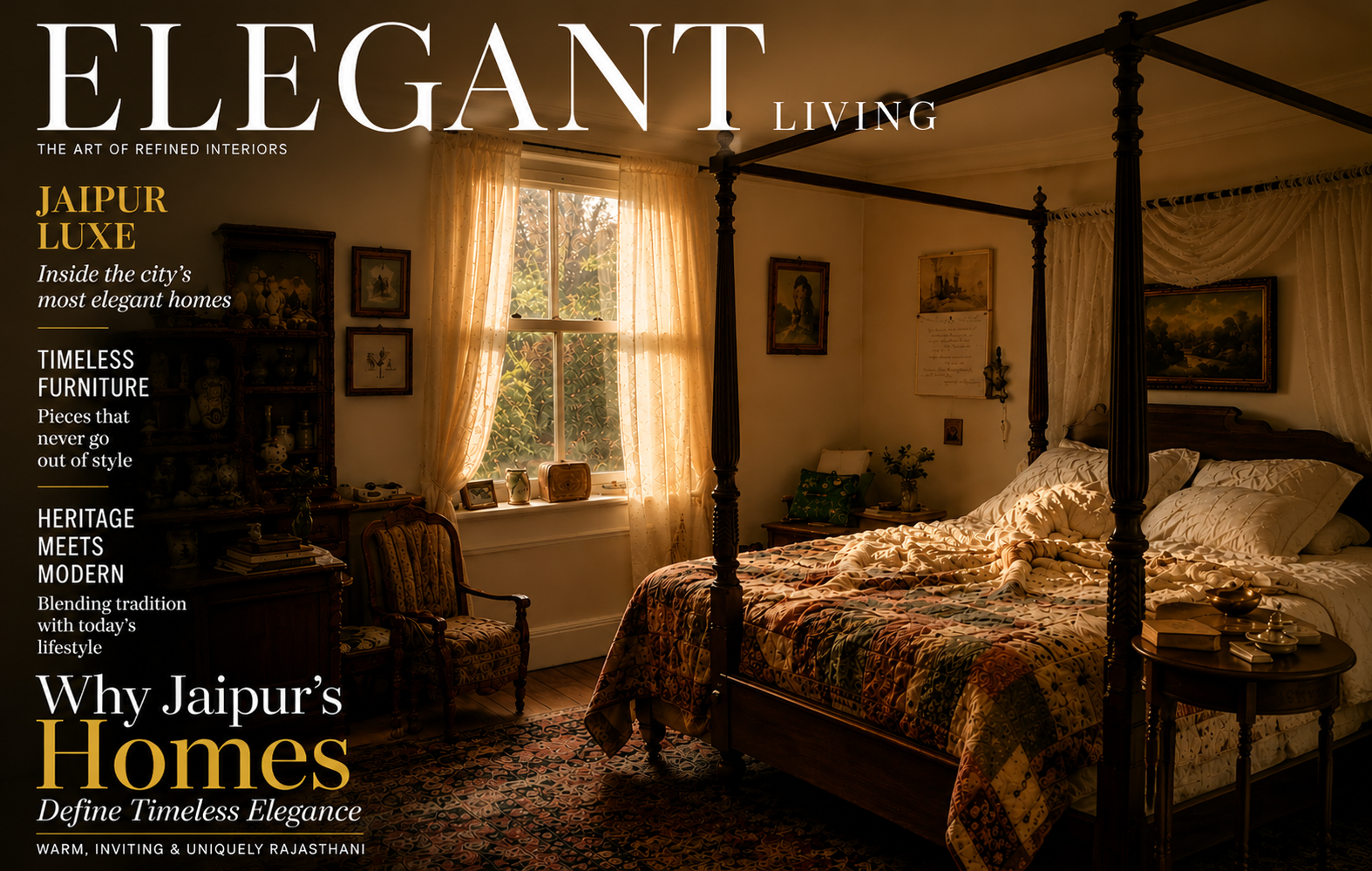 Why Jaipur Most Elegant Homes All Have One Thing in Common - Timeless Furniture