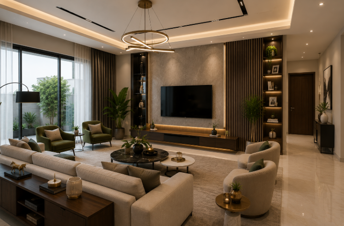 The GrandVista Modern 4BHK Residence gallery