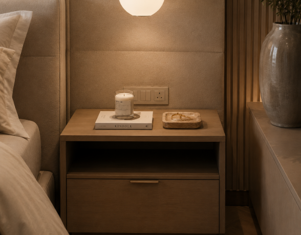 Modern Luxe Master Suite with Cozy Ambient Lighting Design gallery