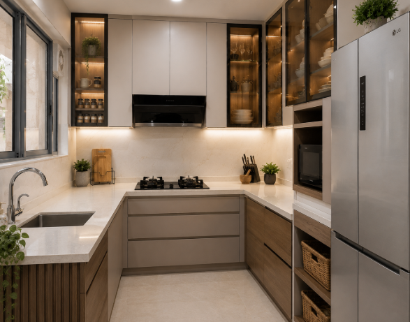 Urban Earth U-shaped Kitchen