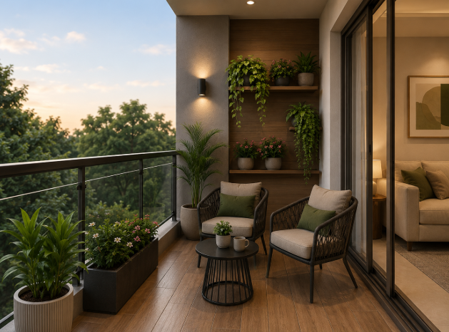 The UrbanNest Harmony 2BHK Contemporary Family Residence gallery
